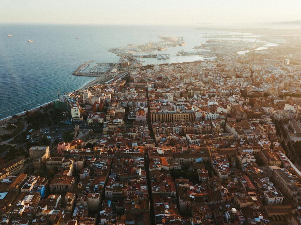 Tarragona vista aerea
