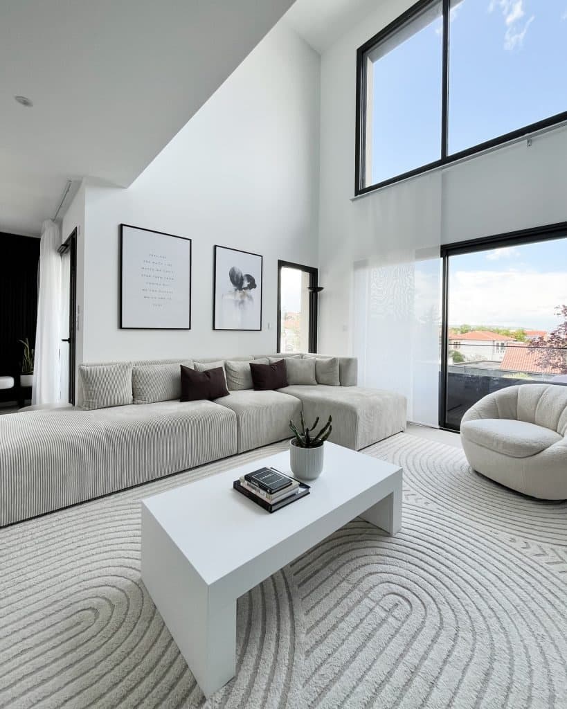 Muebles del interior de la casa